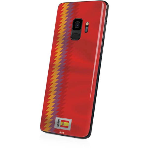 Spain Soccer Flag Galaxy S9 Skin